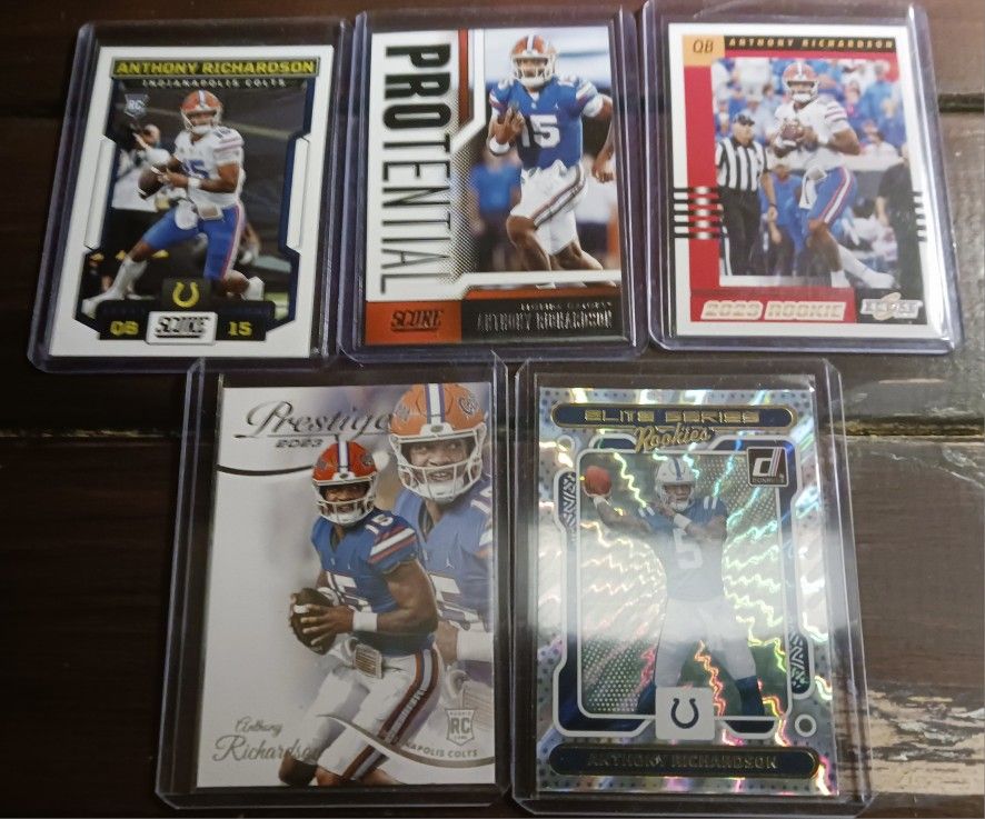 Anthony Richardson Rookie Card Lot