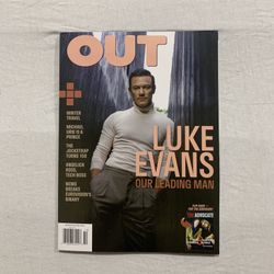 Out/The Advocate Luke Evans, Will Evans, & Harper Steele Issues Sept/Oct 2024 Magazine