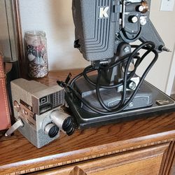 Reel To Reel Projector And Camera Recorder