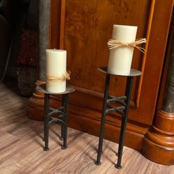 Candle Holder With Candles
