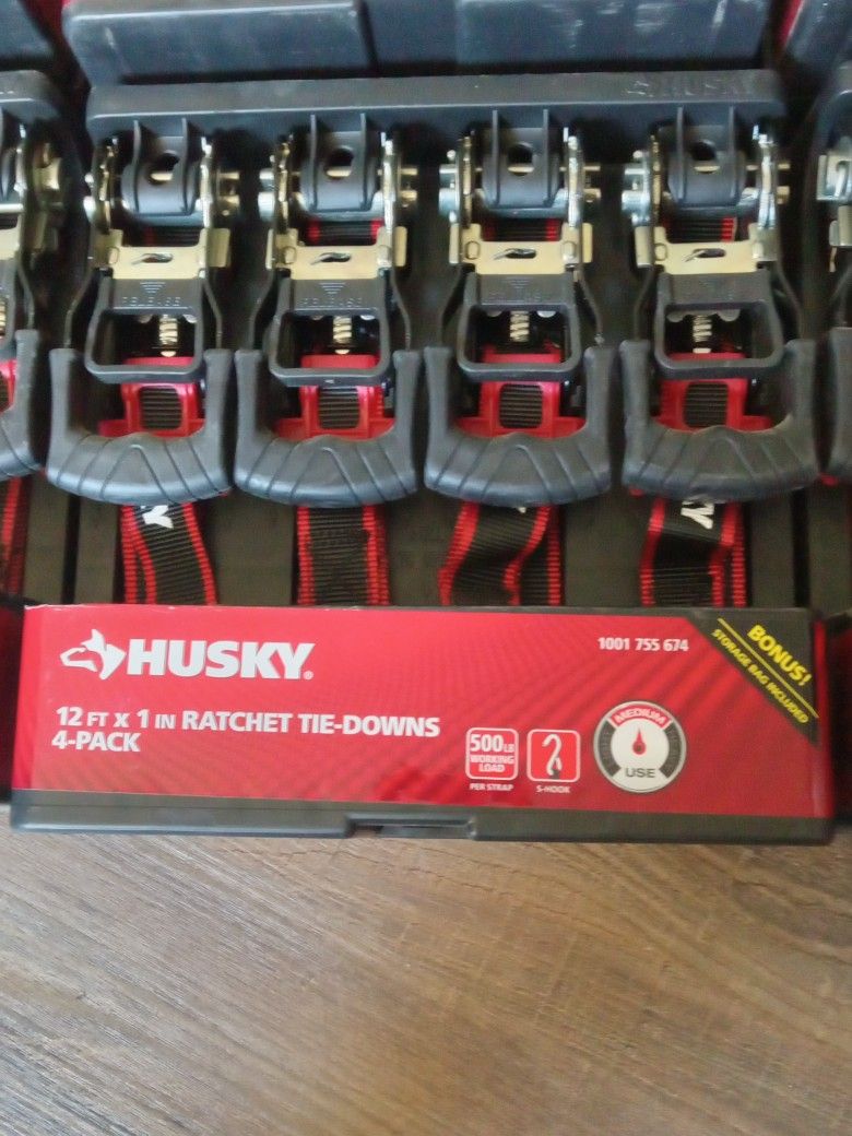 Husky Straps 12ft X 1 In
