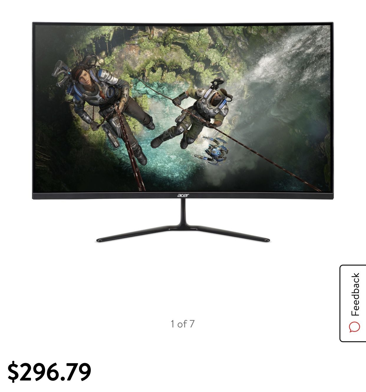 BRAND NEW Acer 32” Curved monitor