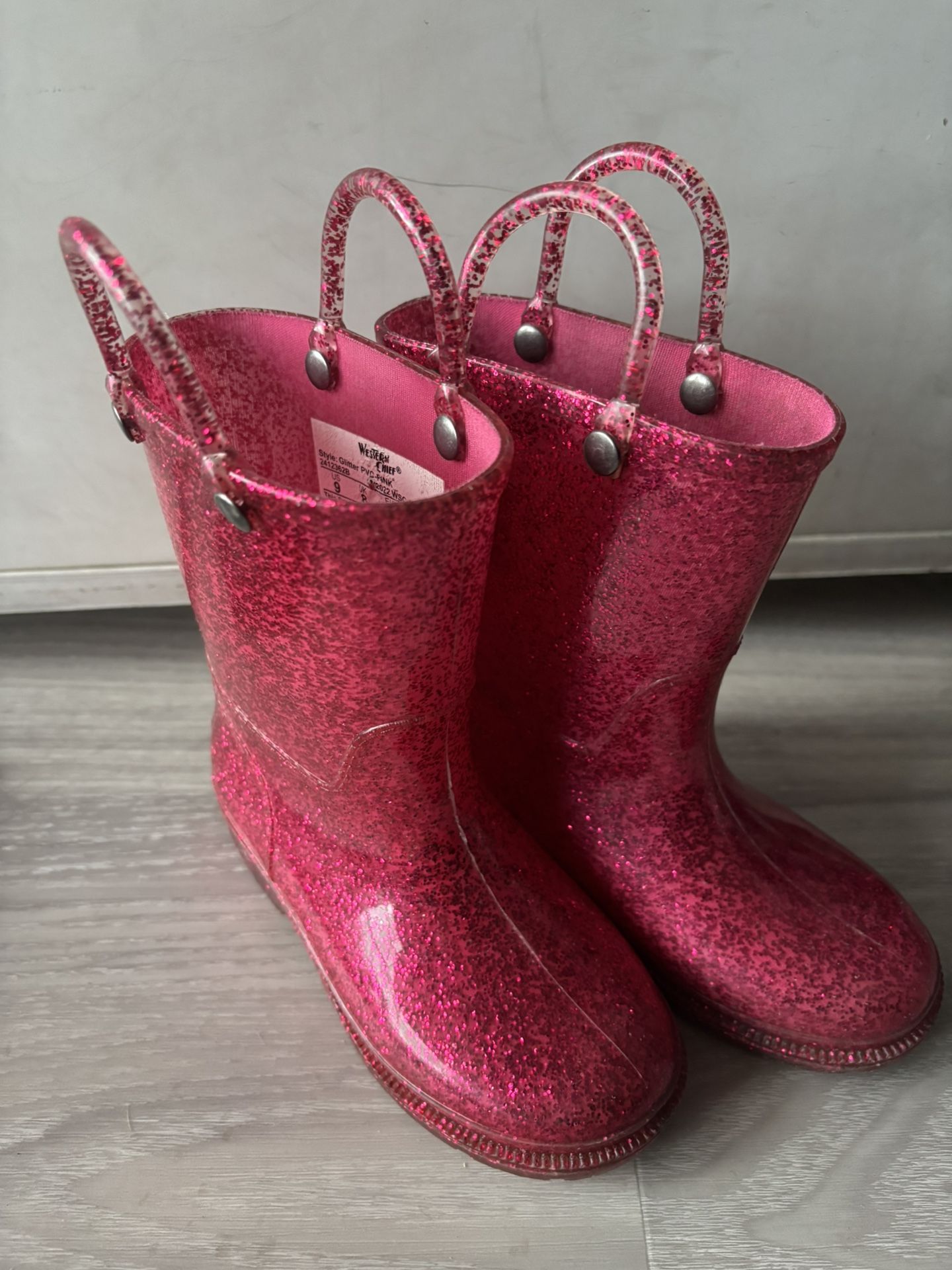 Toddler Size 9 Girl Rain Boots