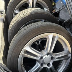 Rims Full Set With Tires 5x114.3 