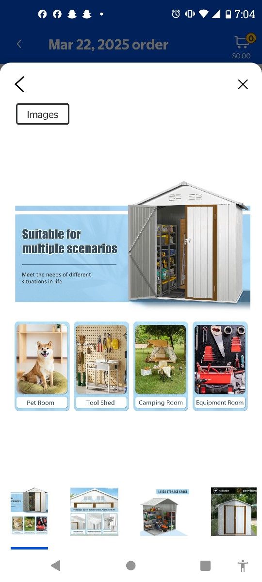 Brand New Outdoor Shed