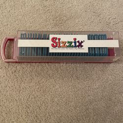 Sizzix Sizzlits “Funky Brush” Alphabet and Number Set