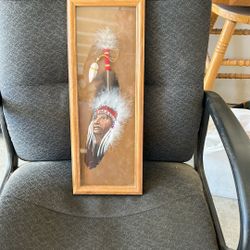 Art Native American ”Chief”