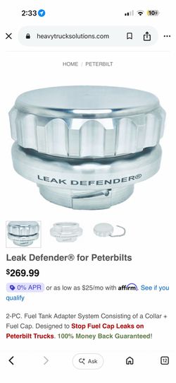 Leak defender for peterbuilt brand new