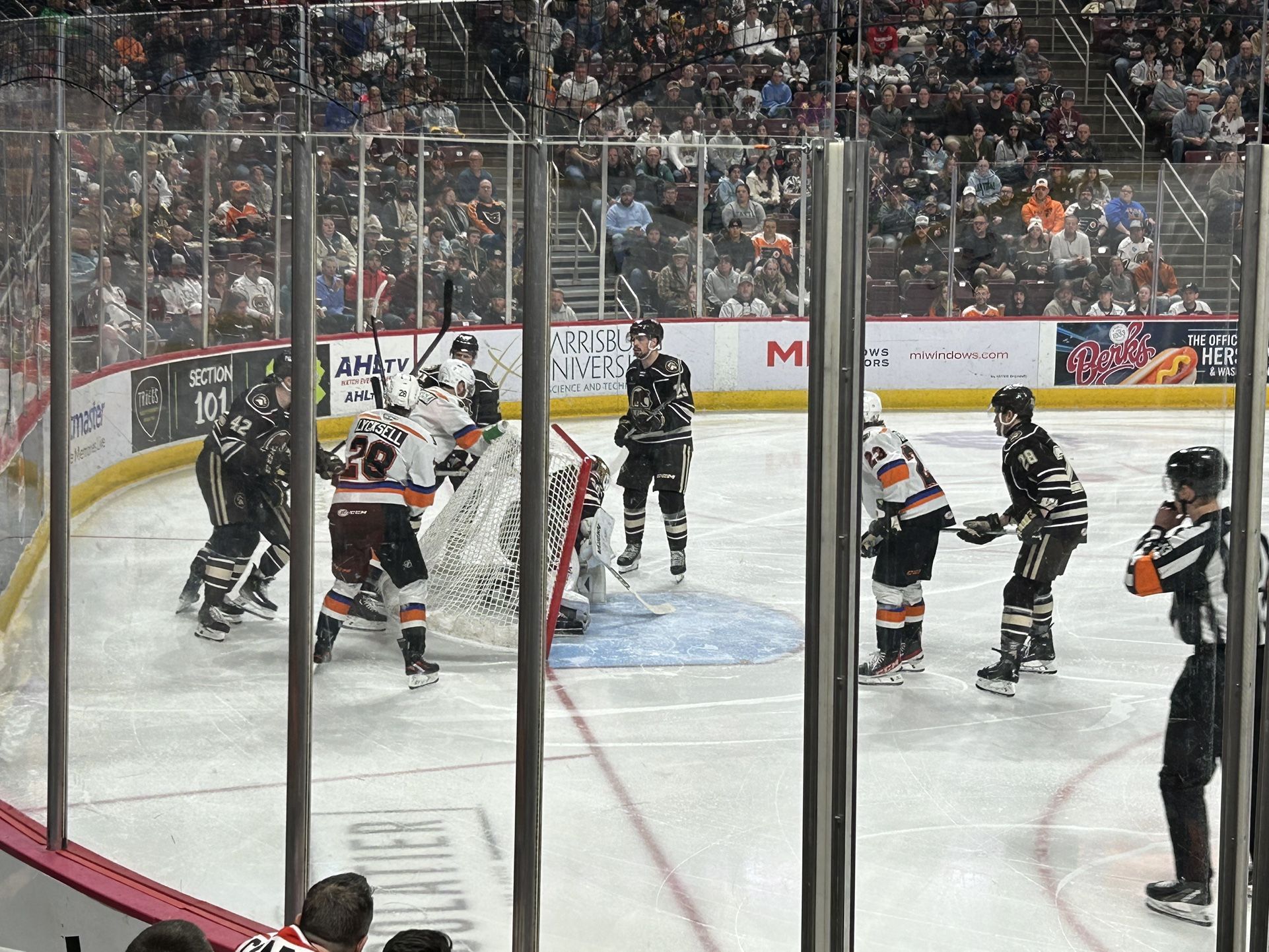 10-13 2 Hershey Bears Seats