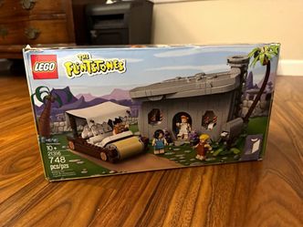 LEGO Ideas The Flintstones 21316 Complete Set 748pcs w/ Box, Instructions, Minis