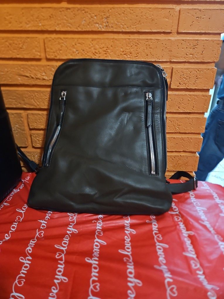 Margot Backpack Bag, Brown