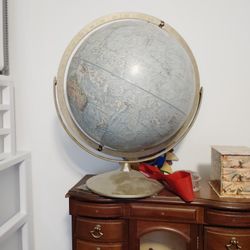 Vintage World Globe 