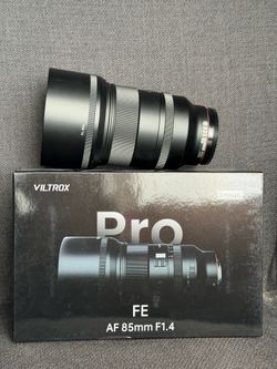 Viltrox 85 1.4f for sony E