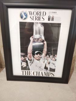 Framed Chicago White Sox