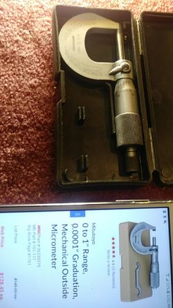 Mitutoyo micrometer