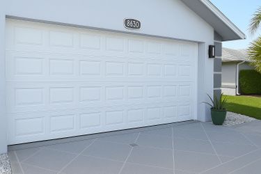 Special! New White 2-Car Garage Door 16x7 – Hurricane Rated + FREE Install (Short/Long Panel)