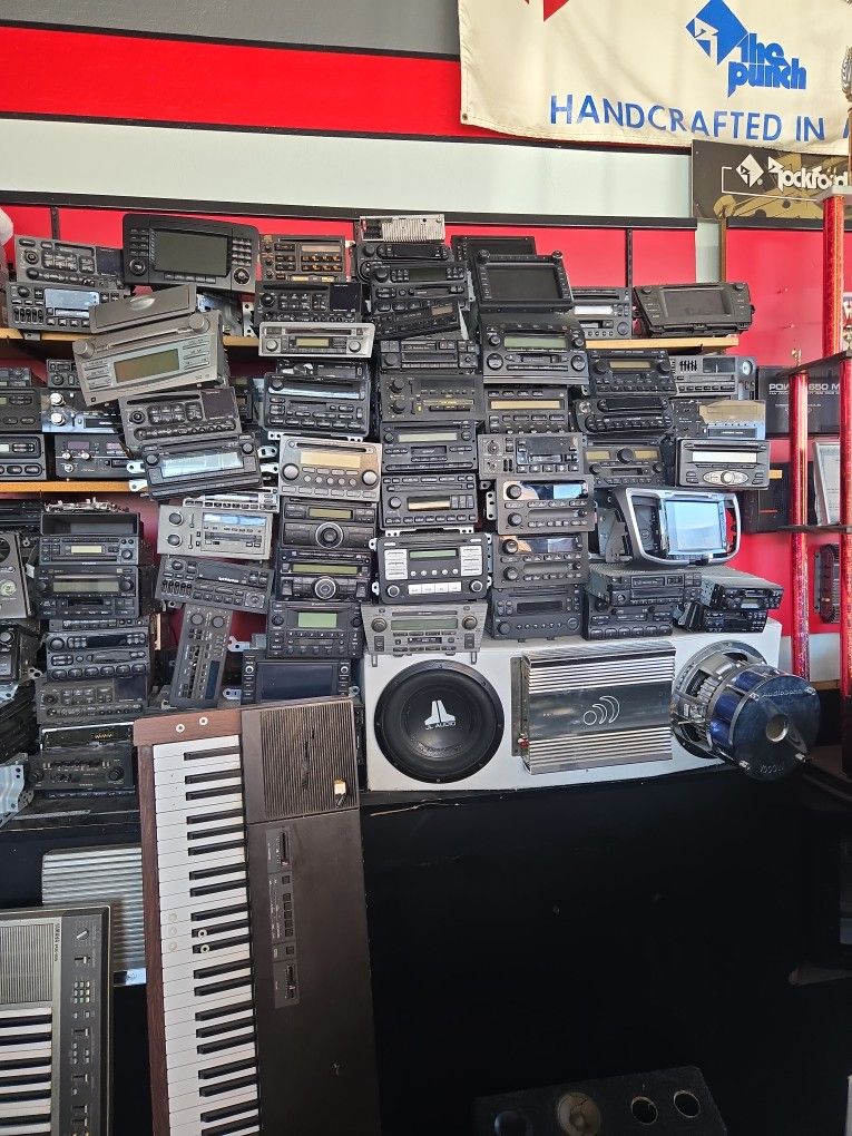 Vintage Car Tape Decks Cd And Tape