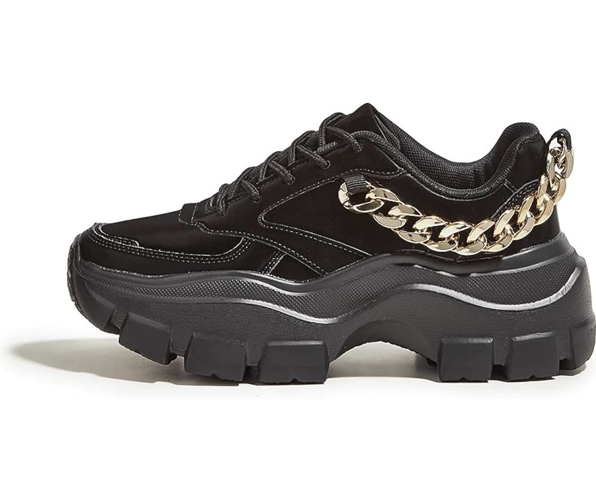 LUCKY STEP Women Chunky Platform Shoes