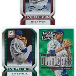 Sean Manaea 2013 Panini AUTO #/d rookie lot Royals