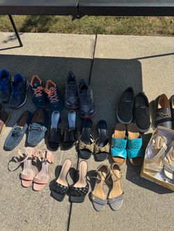 Shoes $5 and suits $20