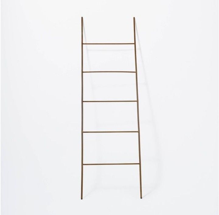 66" Decorative Metal Ladder Gold - Threshold™ designed with Studio McGee