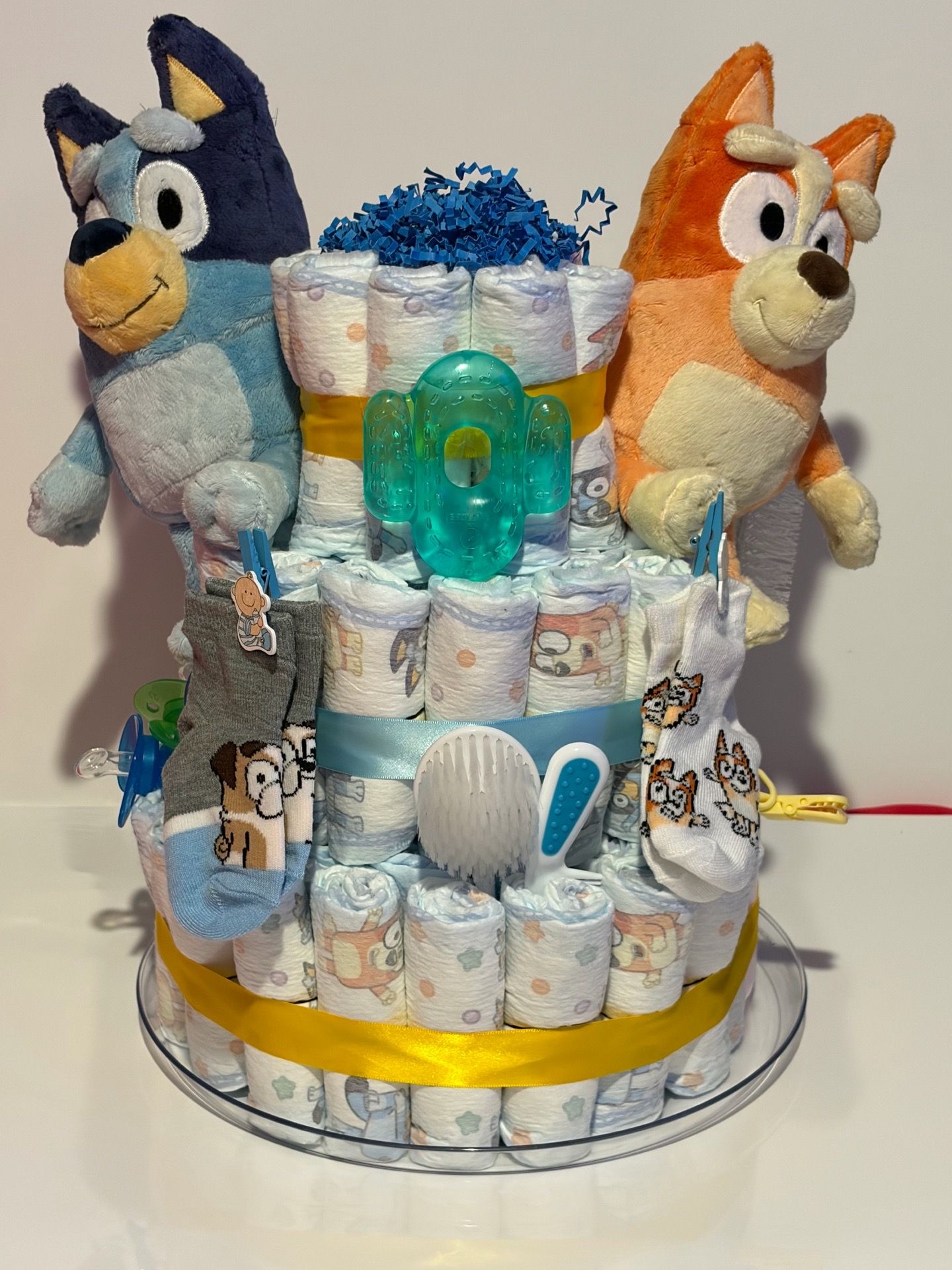 3 Tiered Baby Diaper Cake