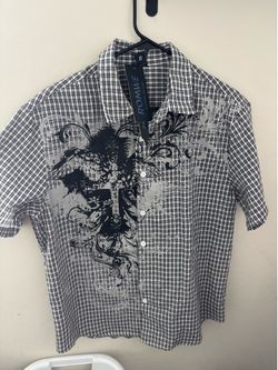 Men’s cross affliction style polo