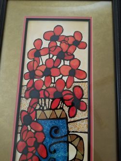 Avi Ben Simhon "Red Blossoms Ii"