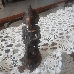 Vintage Ganesh  Statue 5.5" Tall