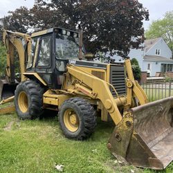 1999 CAT 446B Backhoe 4X4 with NPK Hydraulic Hammer