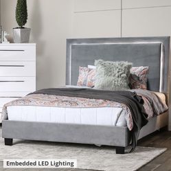 Queen Size Frame And Mattress