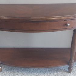 Antique,,100%  Solid Wood,,.. Sidewall Table...