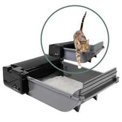 Pet Zone Self Cleaning Semi Automatic Cat Litter Box