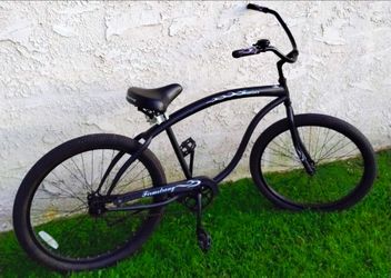 Black Firmstrong 26" Beach Cruiser bike bicicleta