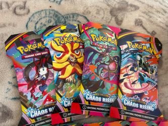 Chaos rising booster packs sleeved