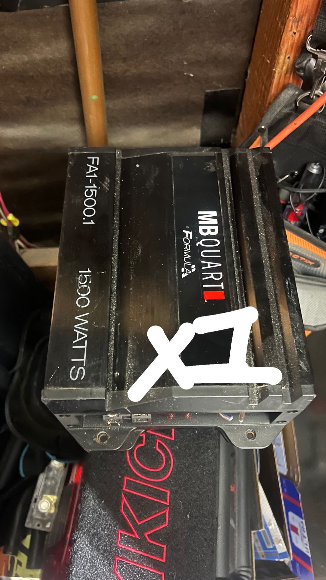 Mb quart amp and epicenter