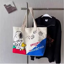 Peanuts Snoopy Tote Bag 