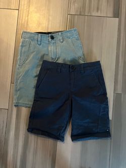 Lot of 2, boys large shorts O’Neill and Volcom