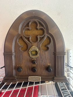 Philco-Ford Special Edition "Baby Grand" Cathedral Radio Replica - Model R-90 - Circa Early 1970s