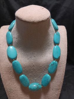 18" Turquoise Necklace