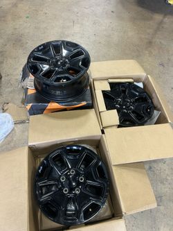Jeep Wrangler 17’ Rims
