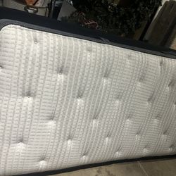 Electric Adjustable Bed W/ Remote And Risers