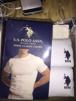 Us polo white t-shirt