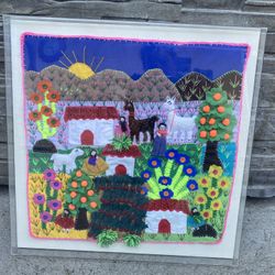 Peruvian 3D Fabric Art
