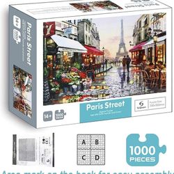 Jigsaw Puzzles 1000 Pieces - Pairs Street 