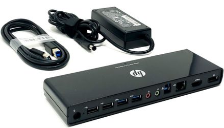 HP 3005pr USB 3.0 Port Replicator
Excellent Condition Like a new