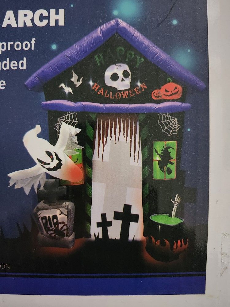 Halloween Arch Inflatable New 7ft