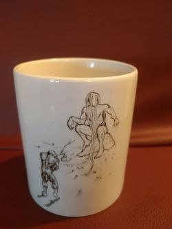 Sureal artist sketch mug