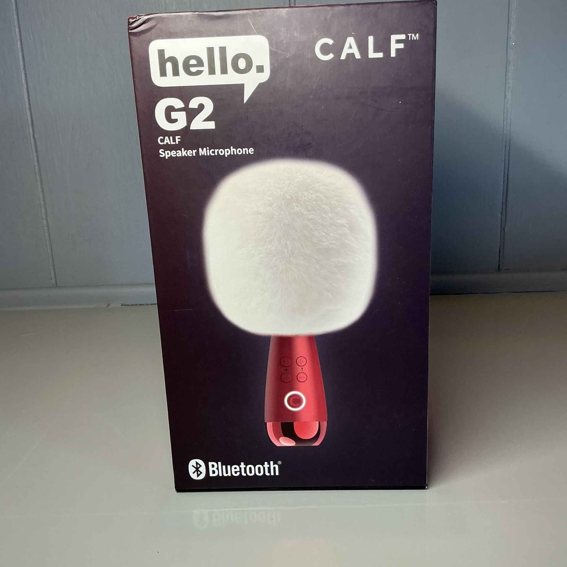 NEW Hello  G2 Calf Speaker Microphone Bluetooth Fluffy Version