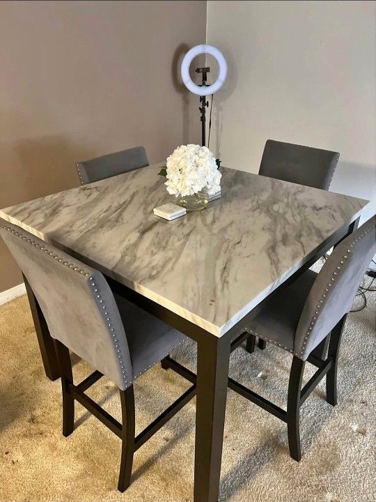 COUNTER HEIGHT BRAND NEW DINING SET SAME DAY DELIVERY 